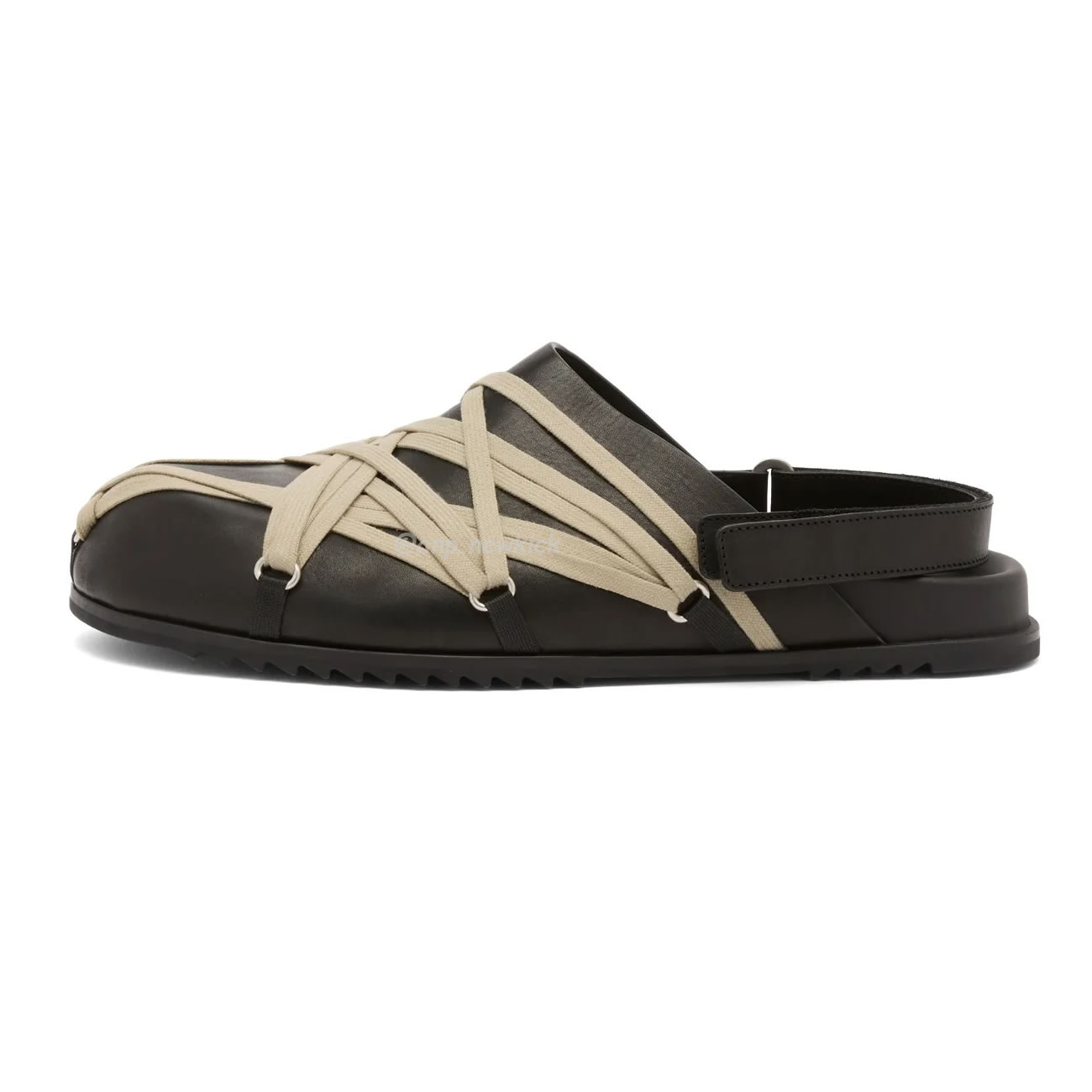 Rick Owens Hollywood Megalaced Mule Granola Black Ru01e5813 Loow1 09 (1) - www.newkick.vip